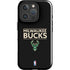 NBA Milwaukee Bucks Standard - Black iPhone 16 Pro Max Impact Case